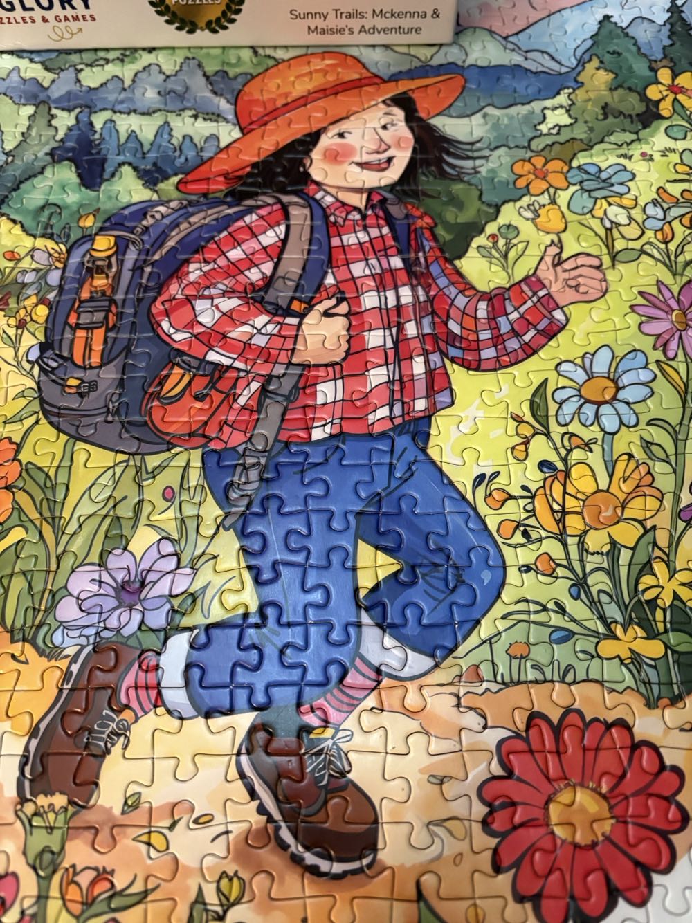 Sunny Trails (NIB) NFT - Cross & Glory puzzle collectible [Barcode 850050598862] - Main Image 3