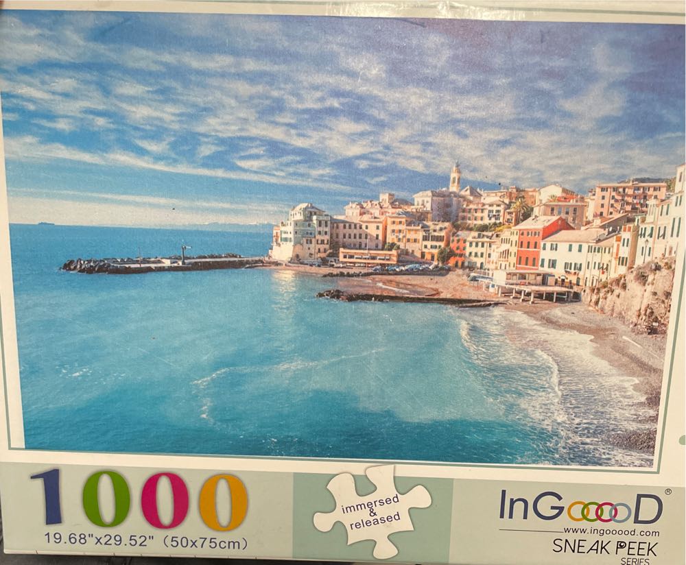 Tom Wood Coloring Page & Set 500 Pieces Sunsout