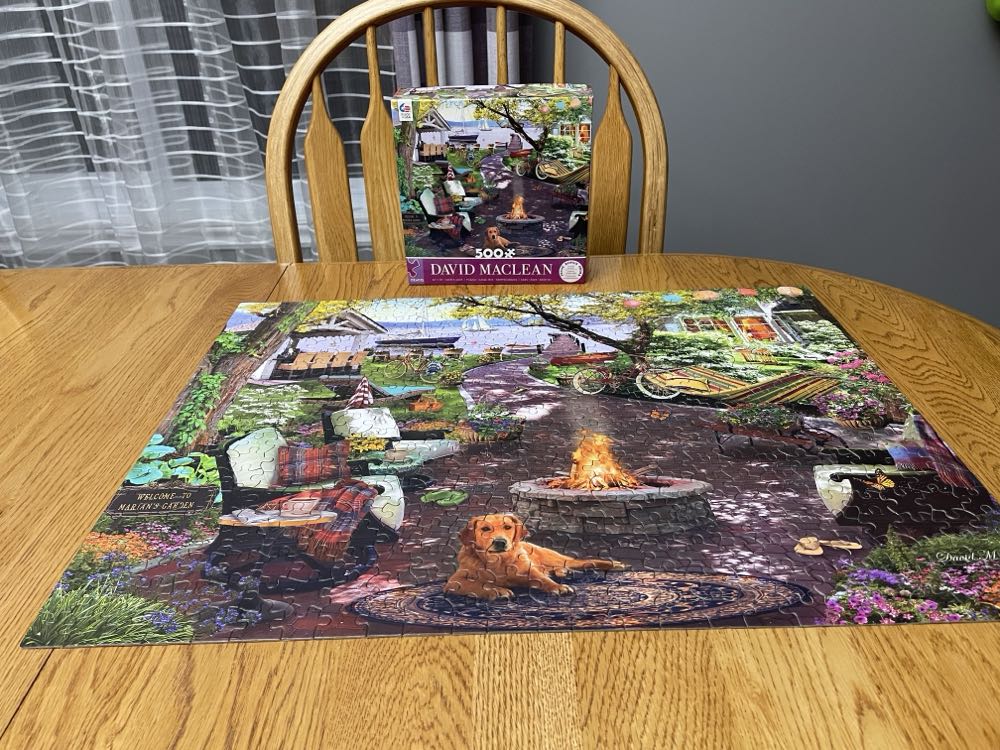 Marian’s Garden - Ceaco 🇺🇸 puzzle collectible [Barcode 021081242479] - Main Image 2