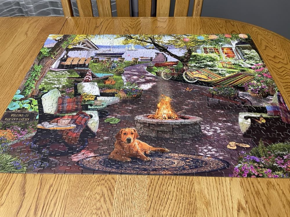 Marian’s Garden - Ceaco 🇺🇸 puzzle collectible [Barcode 021081242479] - Main Image 3