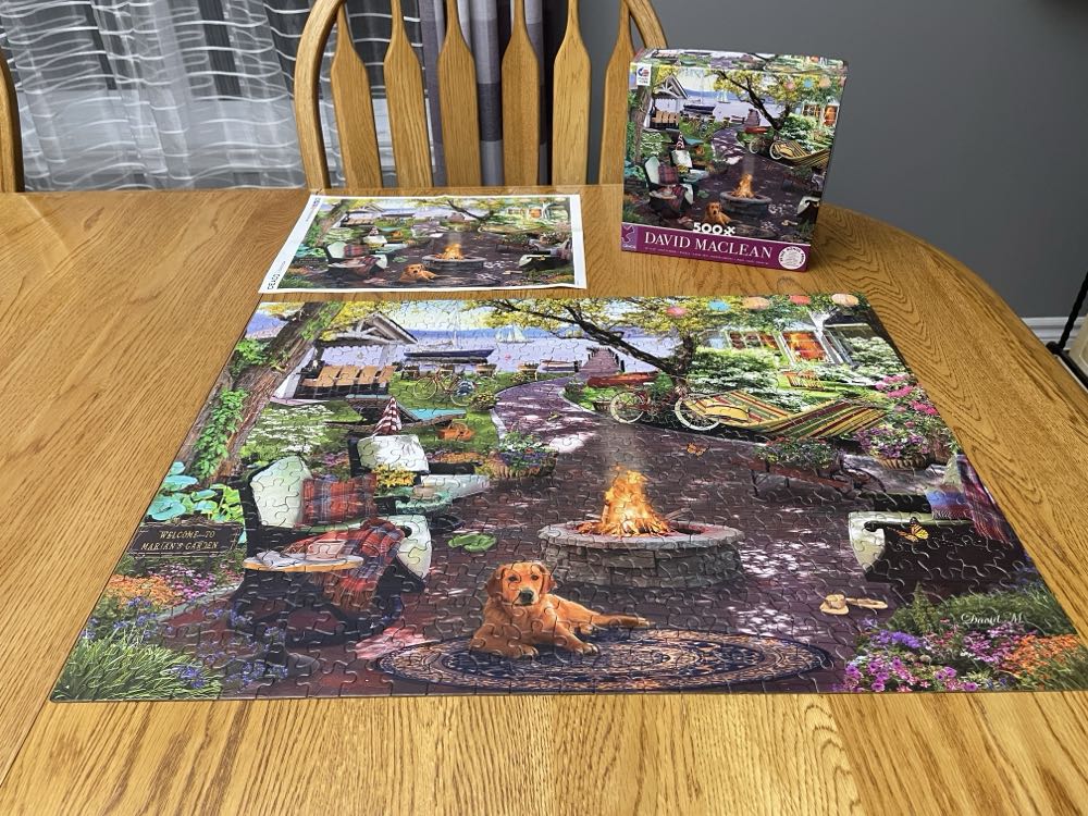 Marian’s Garden - Ceaco 🇺🇸 puzzle collectible [Barcode 021081242479] - Main Image 4