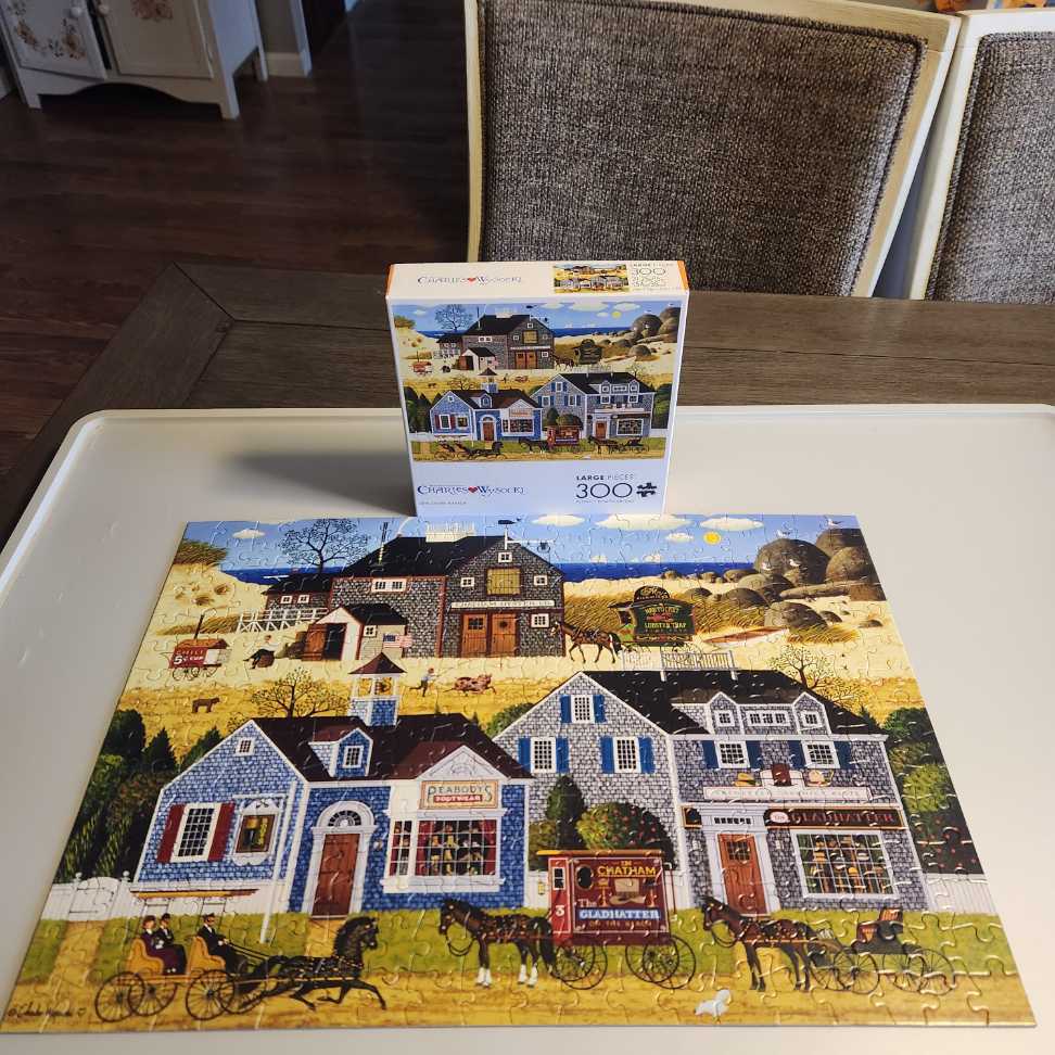 Devilstone Harbor - 1045, 3/14/26 - SOLD - Charles Wysocki puzzle collectible [Barcode 079346226214] - Main Image 2