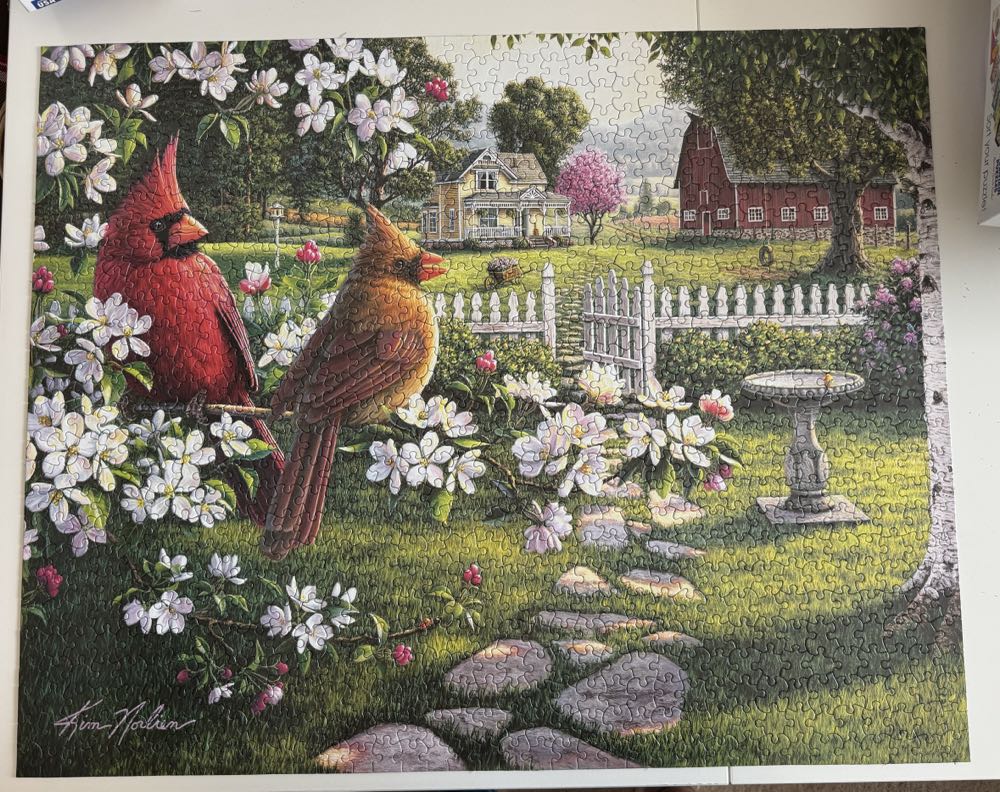 Country Life-selling  - White Mountain 🇺🇸 puzzle collectible [Barcode 724819268139] - Main Image 2
