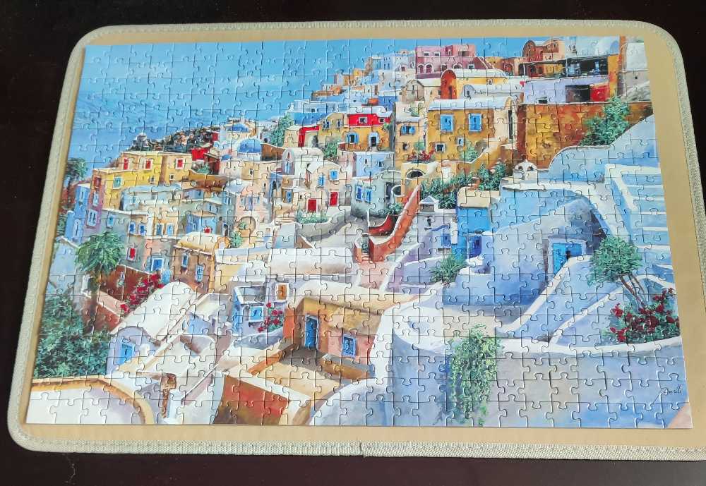 Santorini - Corner Piece puzzle collectible [Barcode 5052089356818] - Main Image 2