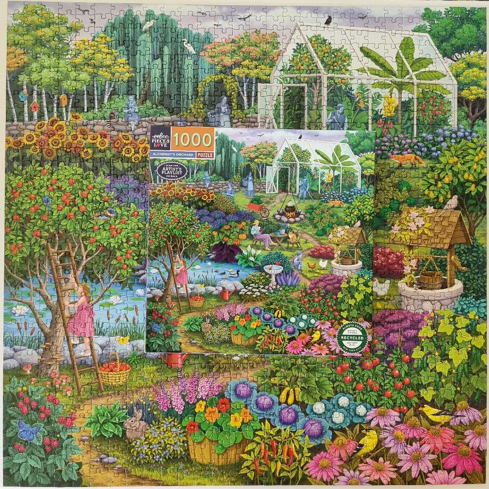 Alchemist’s Orchard - Eeboo puzzle collectible [Barcode 689196521300] - Main Image 2