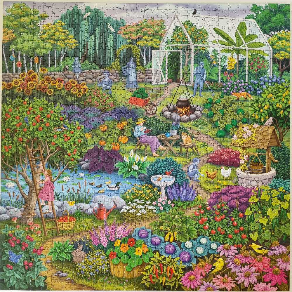 Alchemist’s Orchard - Eeboo puzzle collectible [Barcode 689196521300] - Main Image 3