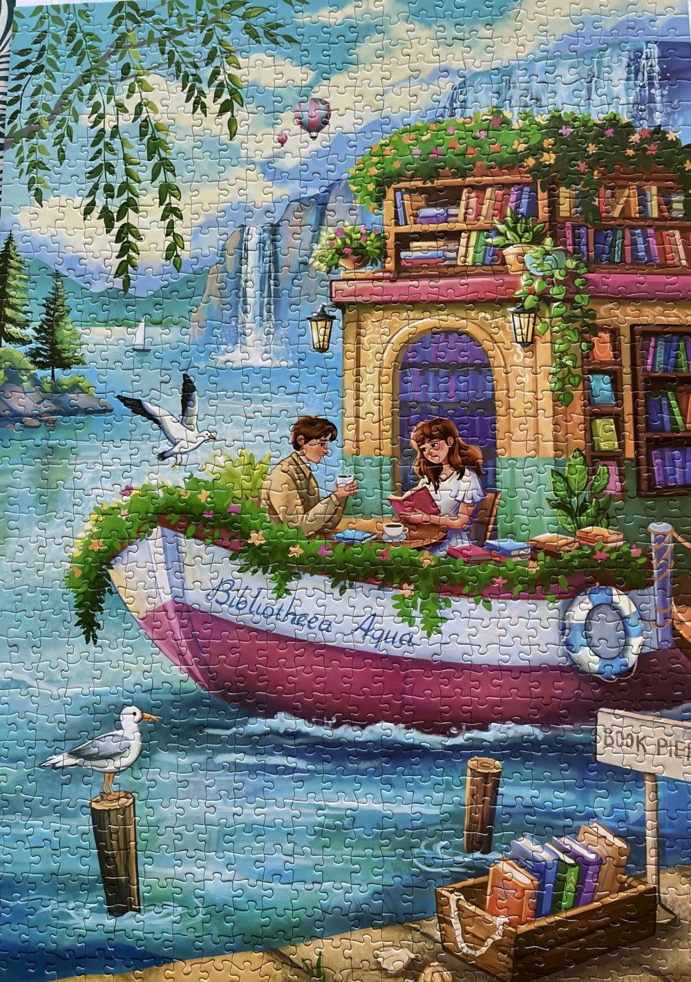 Floating Library - Reverie puzzle collectible [Barcode 9309000168774] - Main Image 3