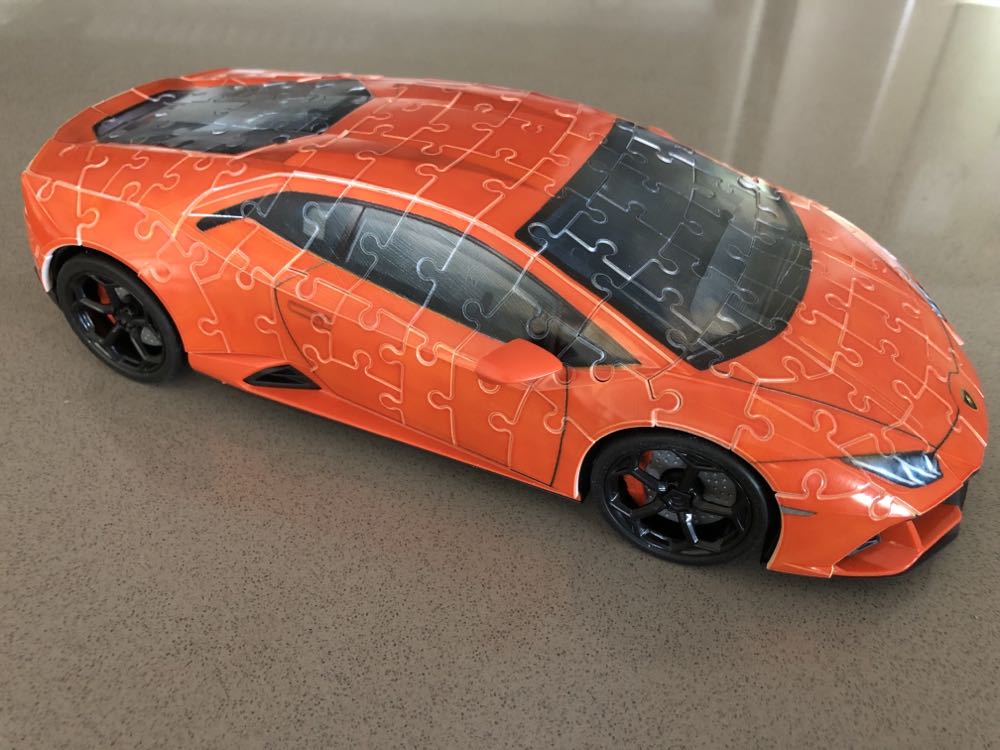 Lamborghini Huracan Evo - Ravensburger 3D puzzle collectible [Barcode 4005556112388] - Main Image 3