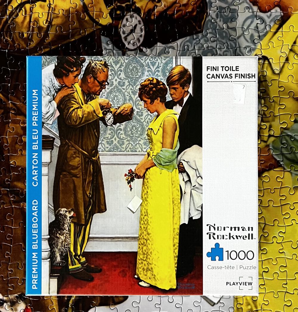 First Date Home Late - Playview puzzle collectible [Barcode 773392026902] - Main Image 2