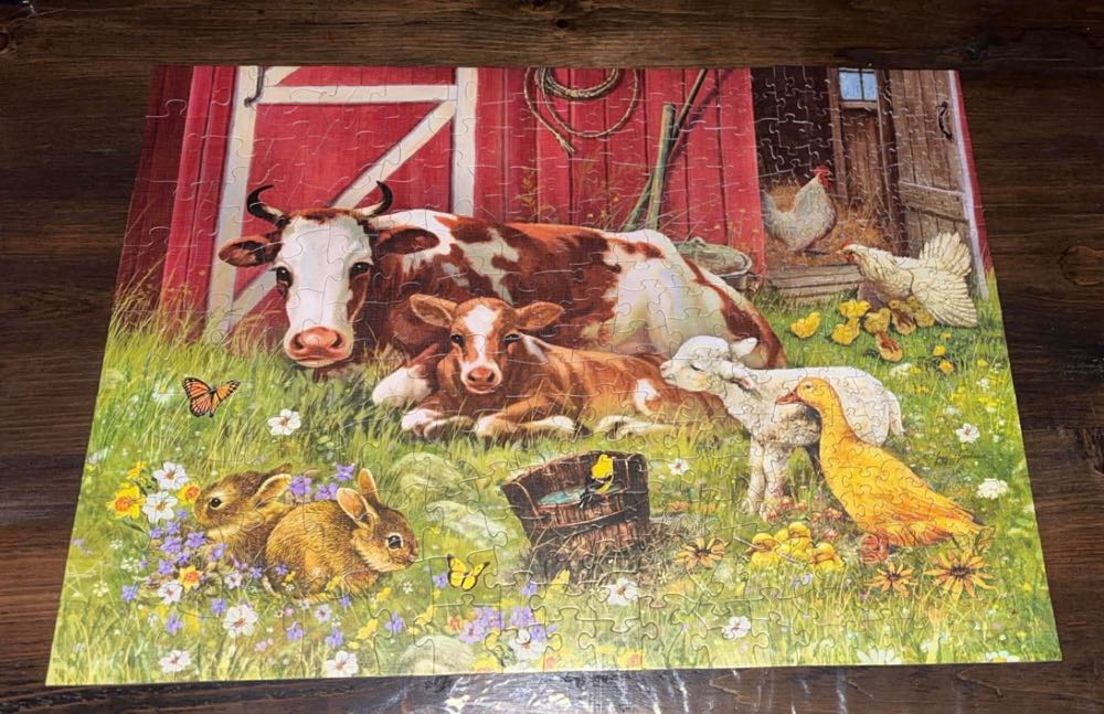 Barnyard Babies - Cobble Hill puzzle collectible [Barcode 625012470261] - Main Image 4