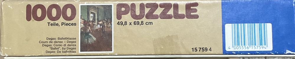 Ballet - Ravensburger puzzle collectible [Barcode 4005556157594] - Main Image 2