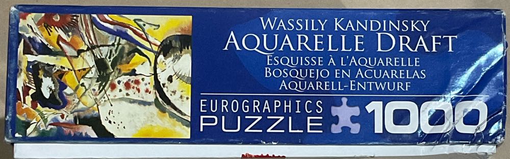 Aquarelle Draft - Eurographics puzzle collectible [Barcode 628136805667] - Main Image 2