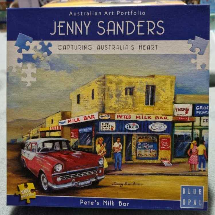 Pete’s Milk Bar - Blue Opal puzzle collectible [Barcode 633793019692] - Main Image 2