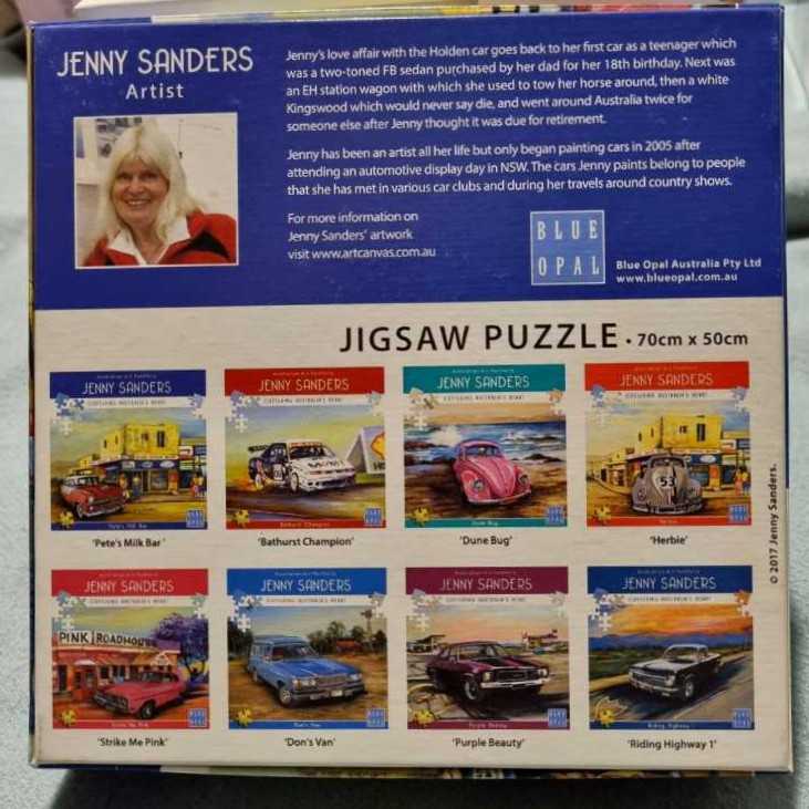 Pete’s Milk Bar - Blue Opal puzzle collectible [Barcode 633793019692] - Main Image 3