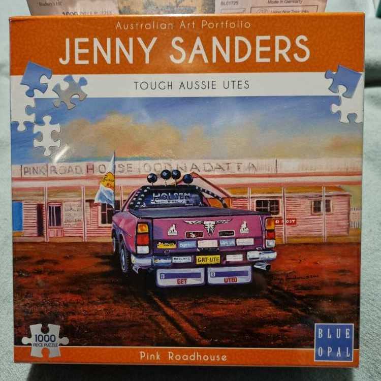 Pink Roadhouse - Blue Opal puzzle collectible [Barcode 633793020742] - Main Image 2