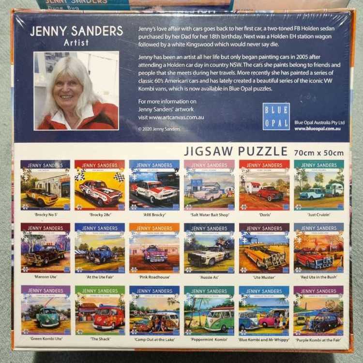 Pink Roadhouse - Blue Opal puzzle collectible [Barcode 633793020742] - Main Image 3