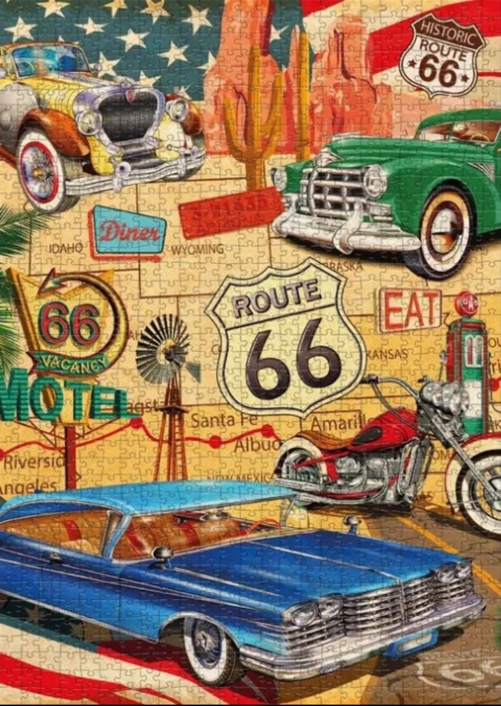 Route 66 - REBO puzzle collectible [Barcode 8720387822850] - Main Image 3