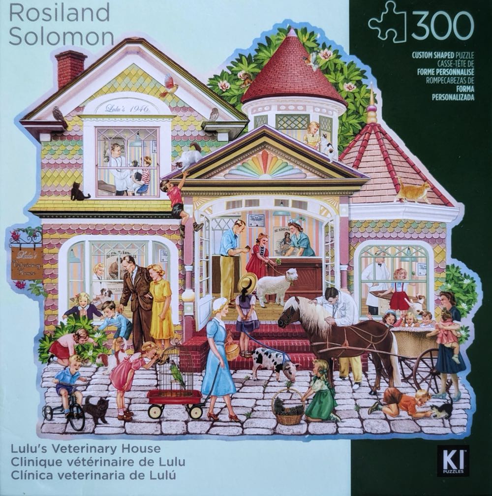 Lulu’s Veterinary House - Karmin/KI Puzzles puzzle collectible [Barcode 773392504196] - Main Image 2