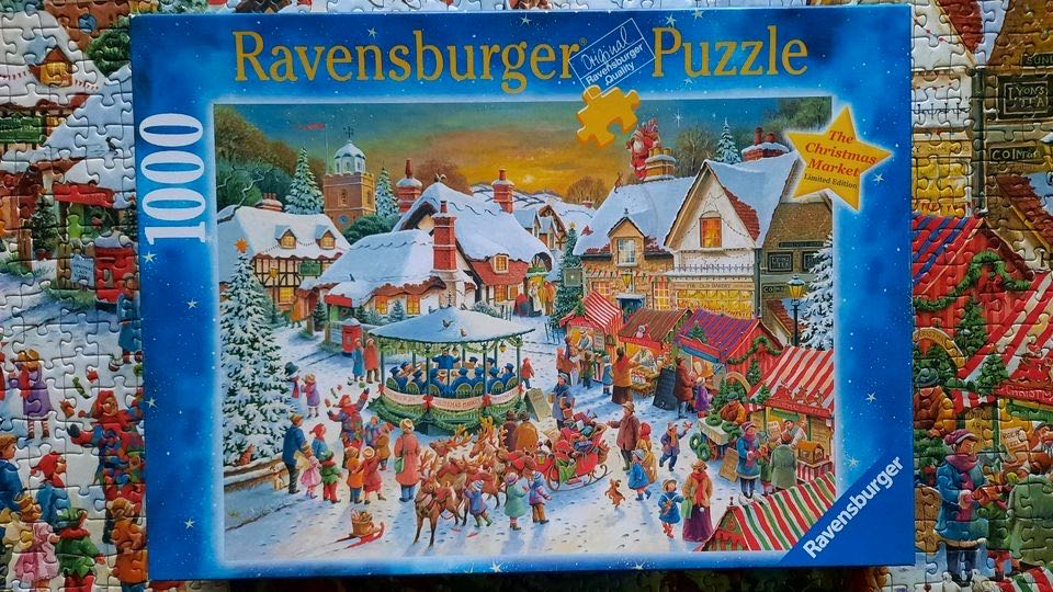 Christmas Market -  #5 - Traded - Ravensburger puzzle collectible [Barcode 4005556155361] - Main Image 2