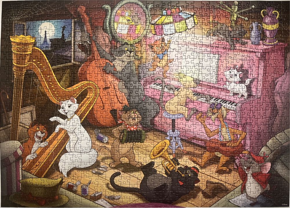 Aristocats - Ravensburger puzzle collectible [Barcode 4005555007531] - Main Image 2