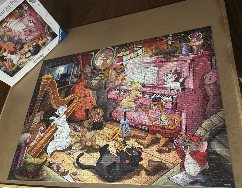 Aristocats - Ravensburger puzzle collectible [Barcode 4005555007531] - Main Image 3