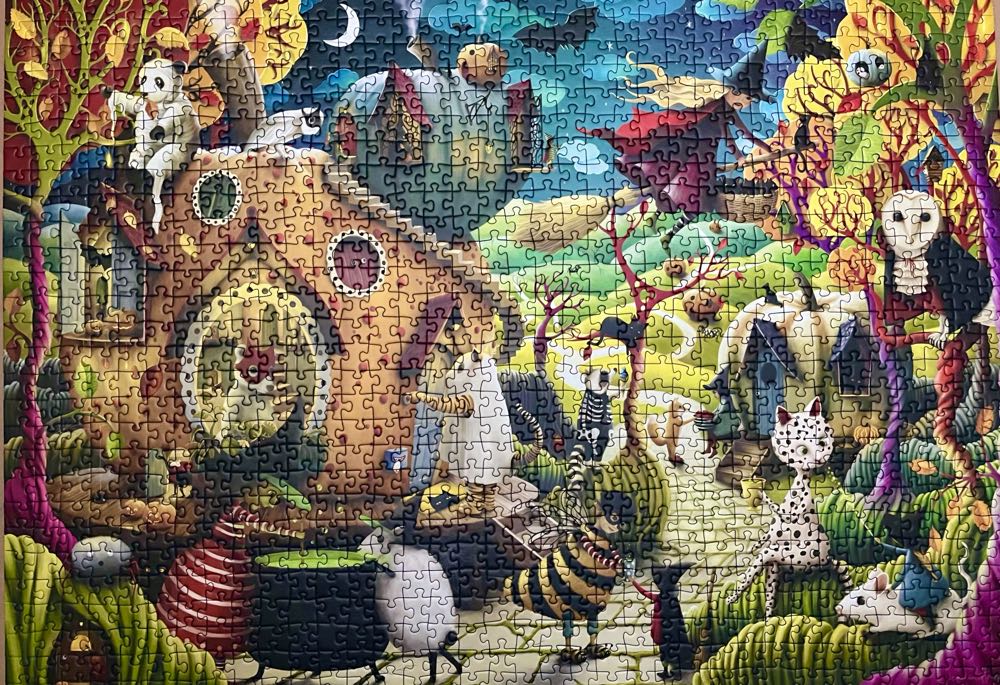 Happy Halloween - Ravensburger 🇩🇪 puzzle collectible [Barcode 4005555004028] - Main Image 2