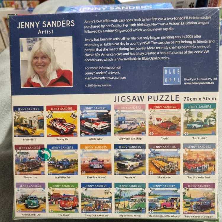 The Shack - Blue Opal puzzle collectible [Barcode 633793020407] - Main Image 3