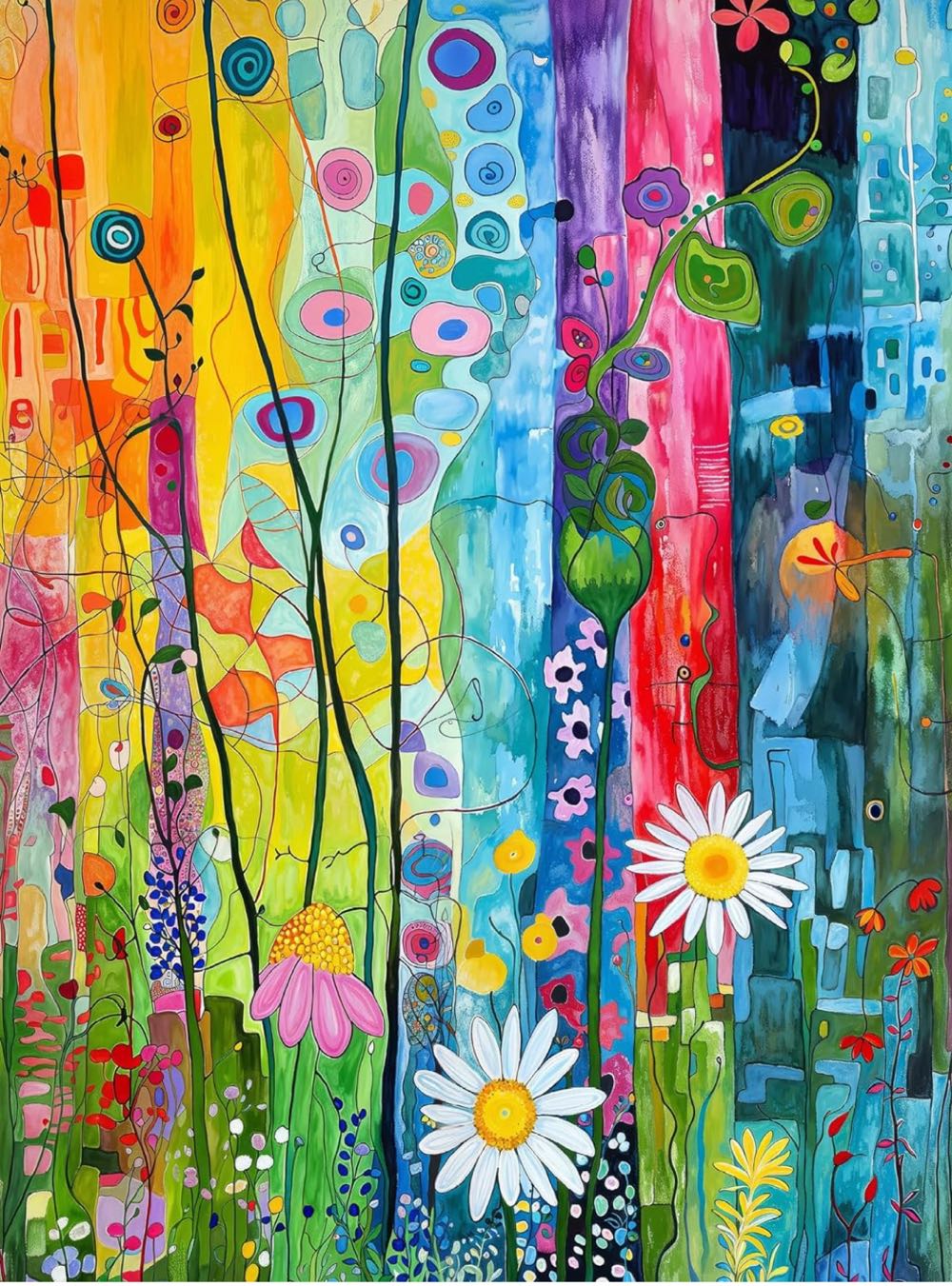 City Garden Rainbow Retreat - Cross & Glory 🇺🇲 puzzle collectible [Barcode 850050598855] - Main Image 2