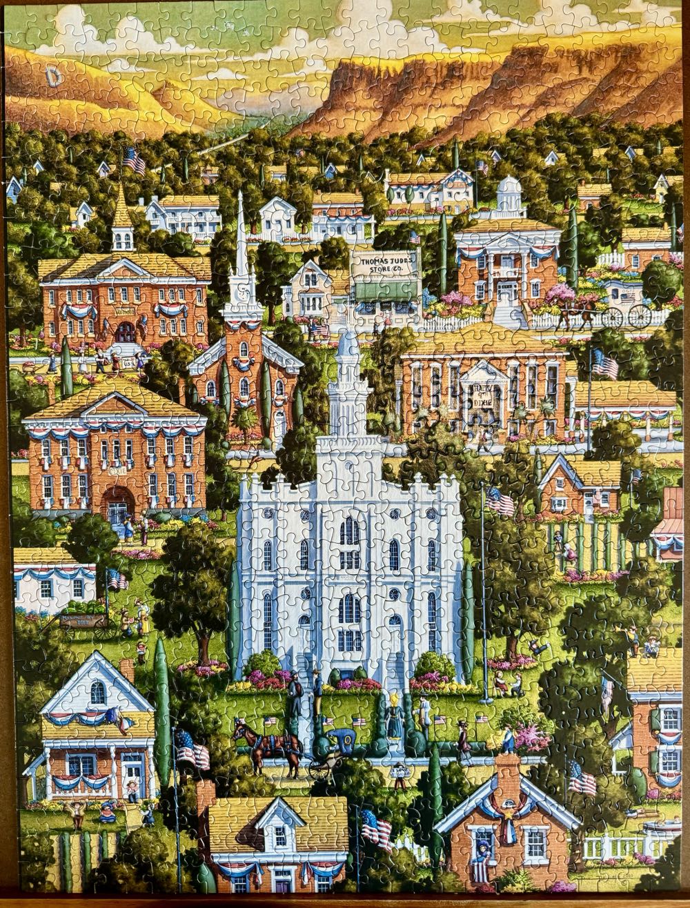 4th In Dixie - Dowdle puzzle collectible [Barcode 671095100151] - Main Image 2