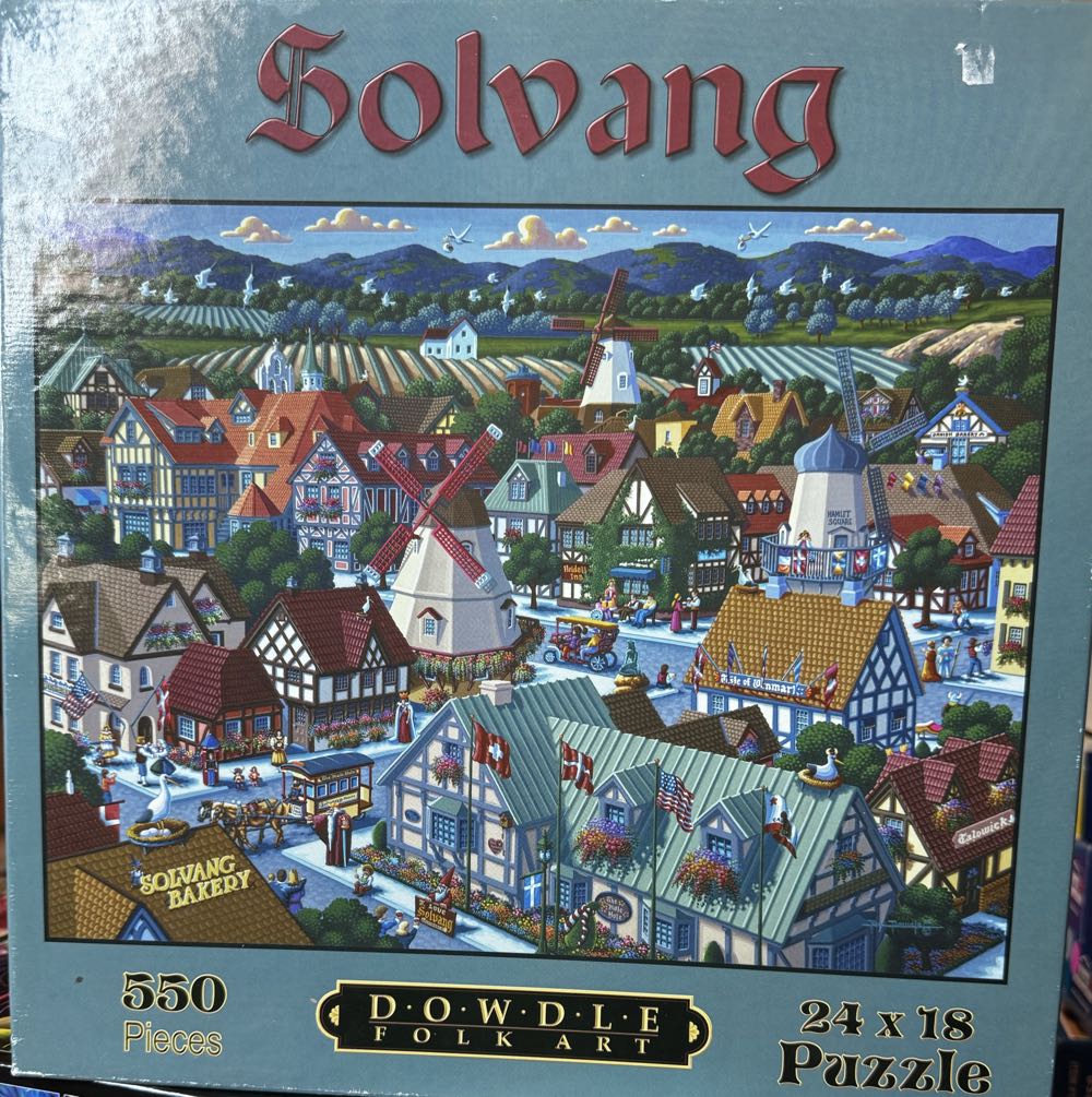 Solvang - Dowdle puzzle collectible [Barcode 671095100526] - Main Image 2