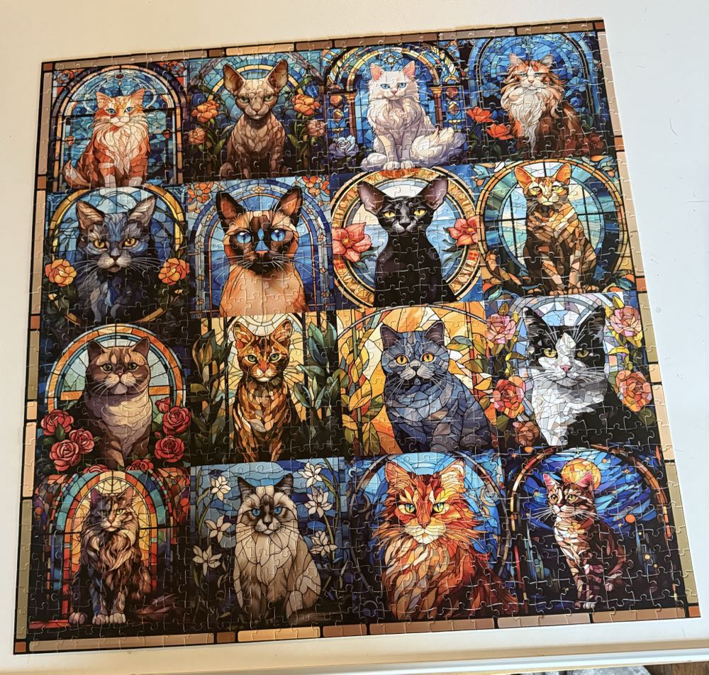 Stained Glass Cats - Pickforu puzzle collectible - Main Image 3