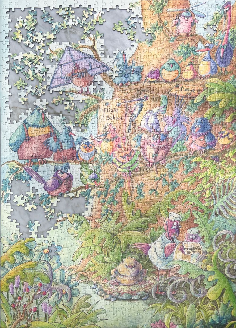 Birds With Fear Of Heights - Kessing puzzle collectible - Main Image 2