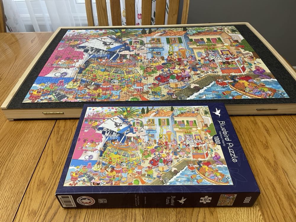 Harbour Hilarity - Bluebird Puzzle puzzle collectible [Barcode 3663384907821] - Main Image 2