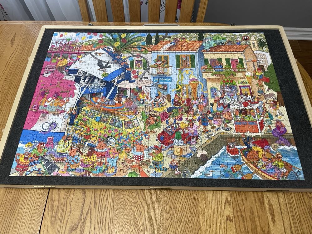 Harbour Hilarity - Bluebird Puzzle puzzle collectible [Barcode 3663384907821] - Main Image 3
