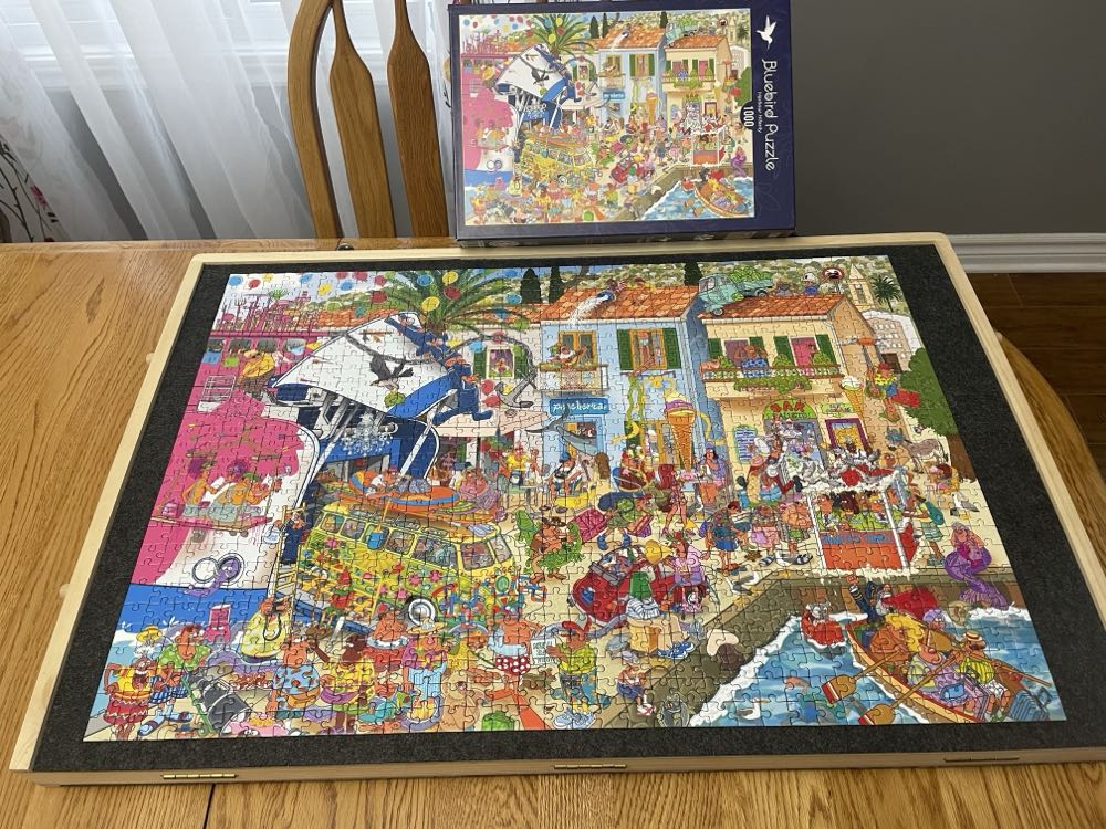 Harbour Hilarity - Bluebird Puzzle puzzle collectible [Barcode 3663384907821] - Main Image 4