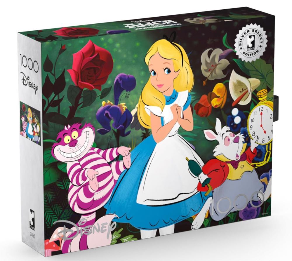 Alice In Wonderland, Alice And Friends - Ceaco puzzle collectible [Barcode 021081400237] - Main Image 2