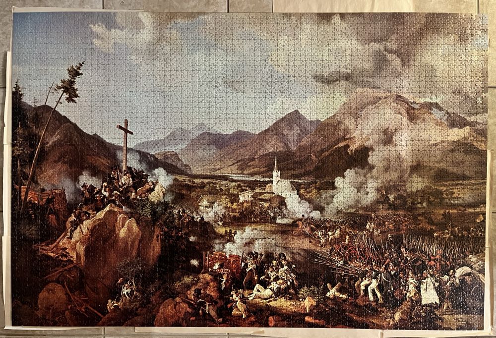 Last Battle Of The Tyrolese Against Napoleon - Ravensburger puzzle collectible - Main Image 2
