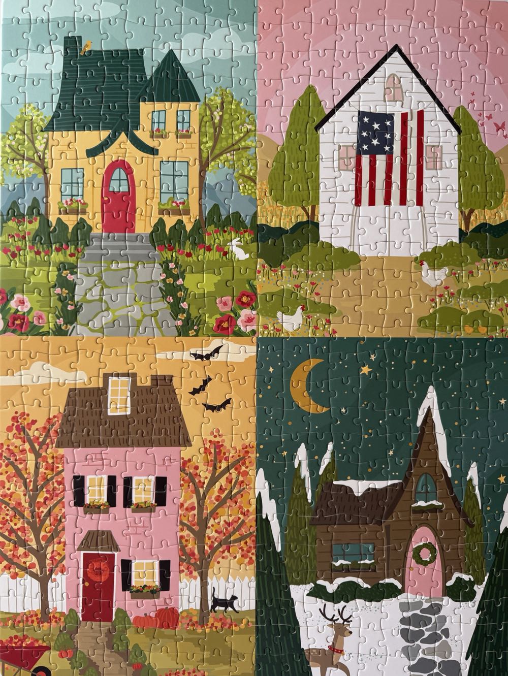 Seasons Puzzle - Pippi Post puzzle collectible - Main Image 2