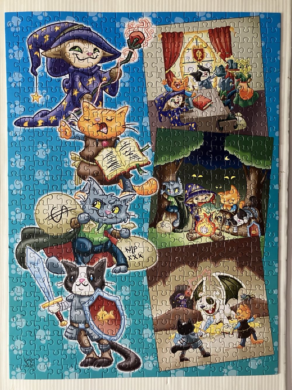 Kitten Adventurers - Steven Jackson Games puzzle collectible [Barcode 080742096349] - Main Image 2