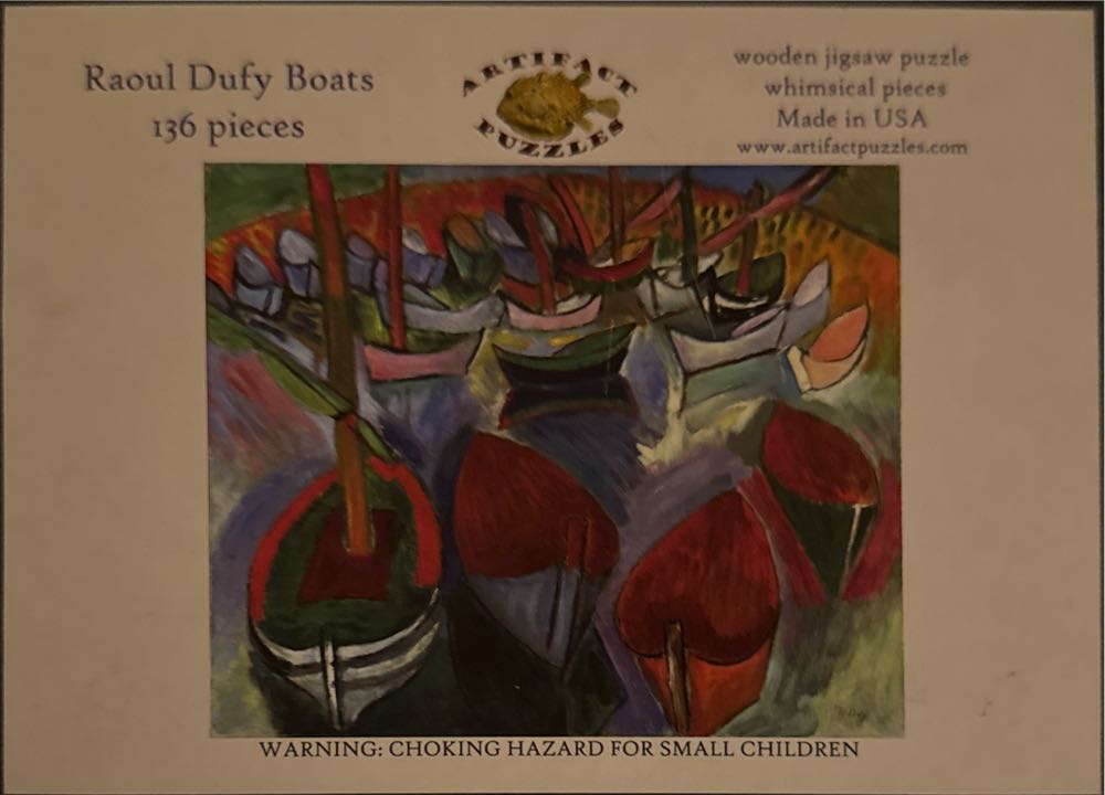 Raoul Duffy Boats - artifact puzzles puzzle collectible - Main Image 2