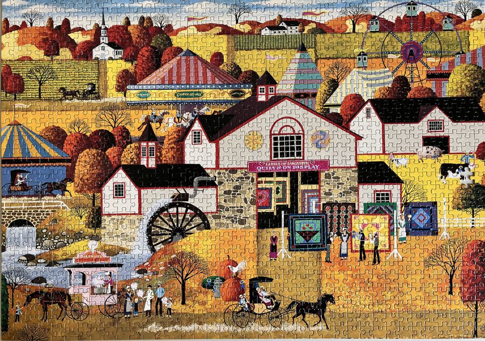 Ladies Of Lancaster - Rose Art puzzle collectible [Barcode 072348092009] - Main Image 2