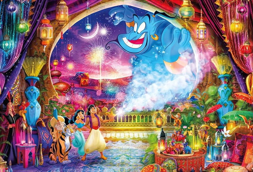 Aladdin’s Third Wish - Ceaco puzzle collectible [Barcode 021081400169] - Main Image 2