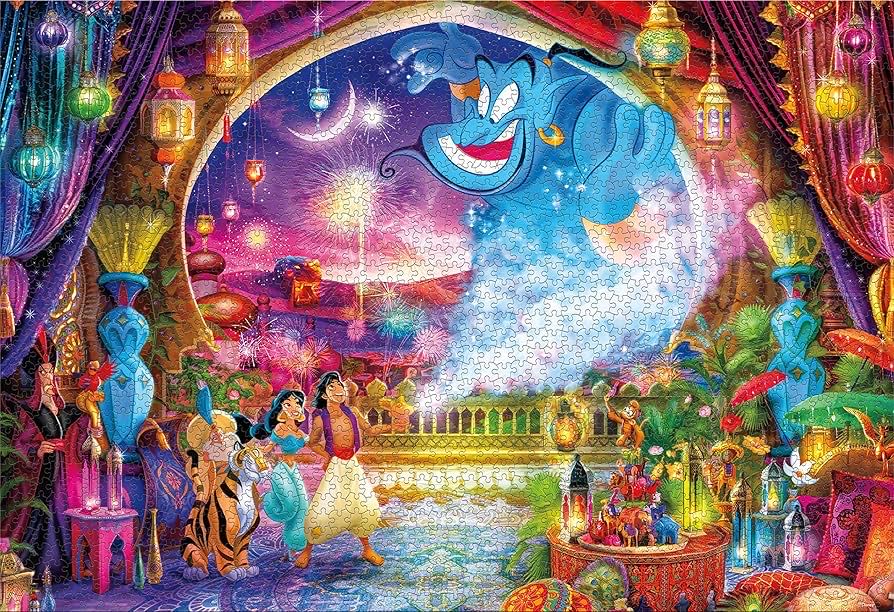 Aladdin’s Third Wish - Ceaco puzzle collectible [Barcode 021081400169] - Main Image 3