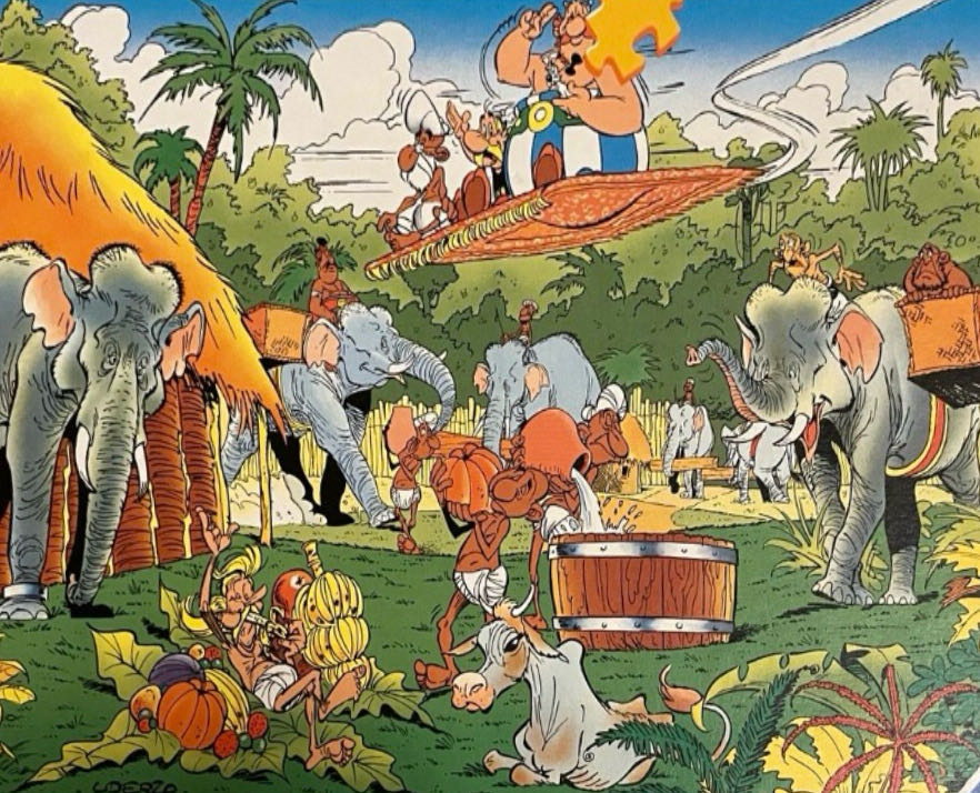 Asterix: In The Orient - Ravensburger puzzle collectible [Barcode 4005556148882] - Main Image 2