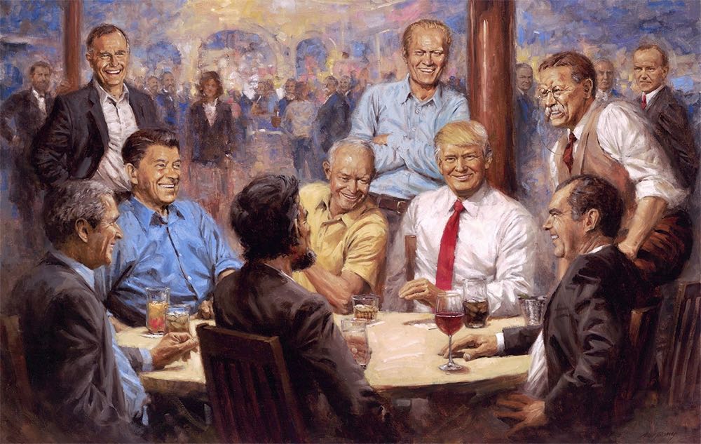 The Republican Club 🆕 - SunsOut puzzle collectible [Barcode 796780193819] - Main Image 2