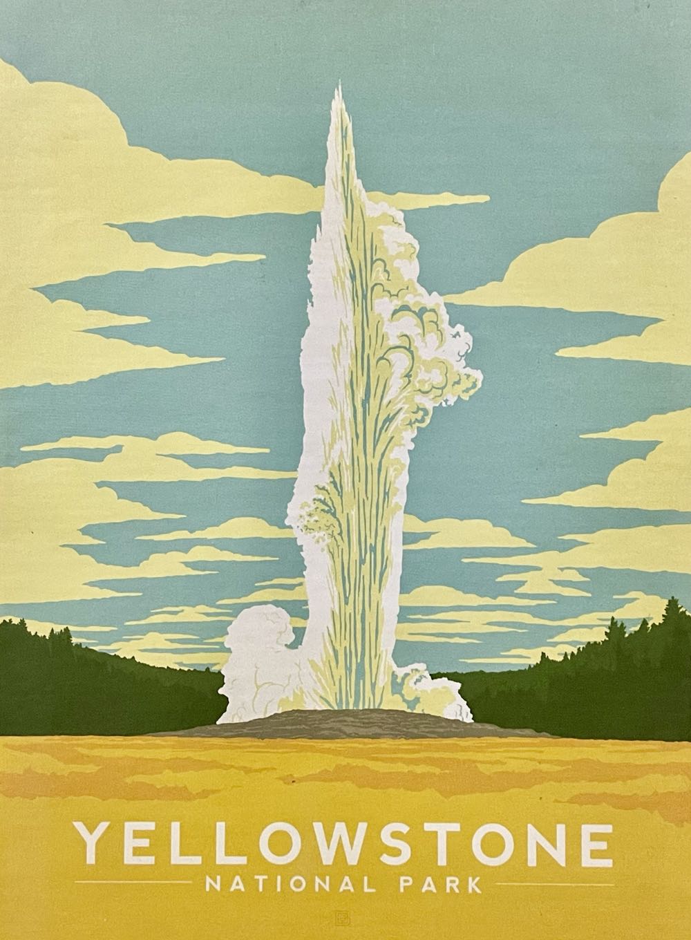 National Parks : Yellowstone - True South Puzzle Company puzzle collectible [Barcode 653341295101] - Main Image 2