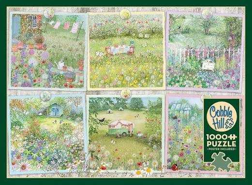 Cottage Gardens - Cobble Hill 🇺🇸 puzzle collectible [Barcode 625012400138] - Main Image 2