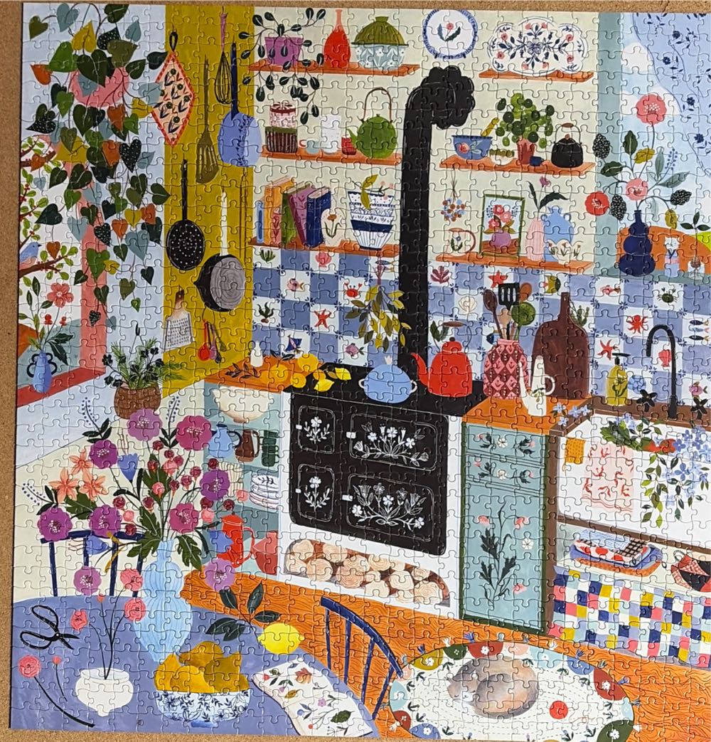 Morning Kitchen - eeBoo Piece & Love puzzle collectible [Barcode 689196521317] - Main Image 3