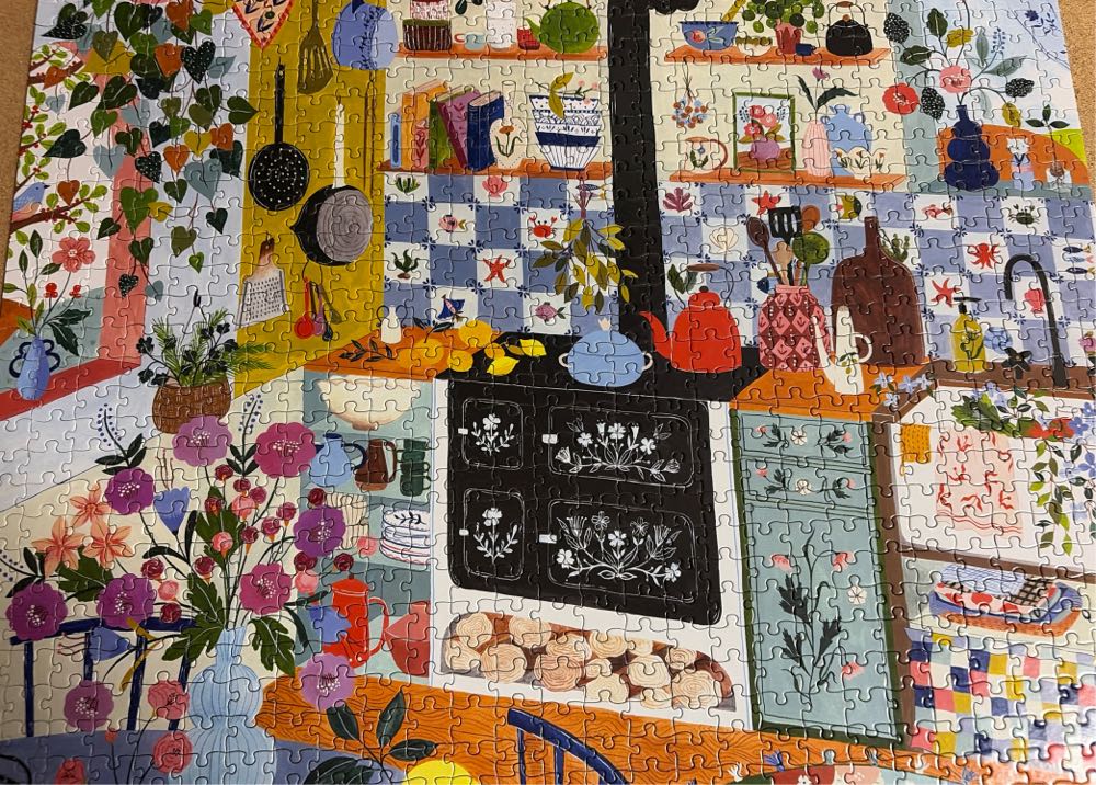 Morning Kitchen - eeBoo Piece & Love puzzle collectible [Barcode 689196521317] - Main Image 4