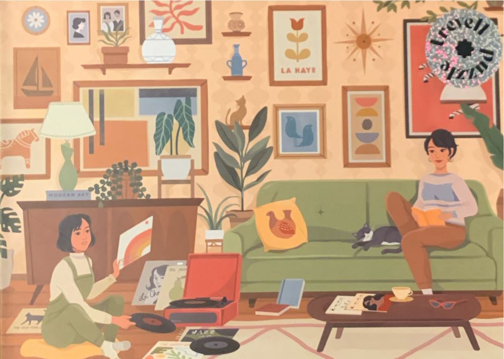 Retro Afternoon - Trevell puzzle collectible [Barcode 3760389490065] - Main Image 2